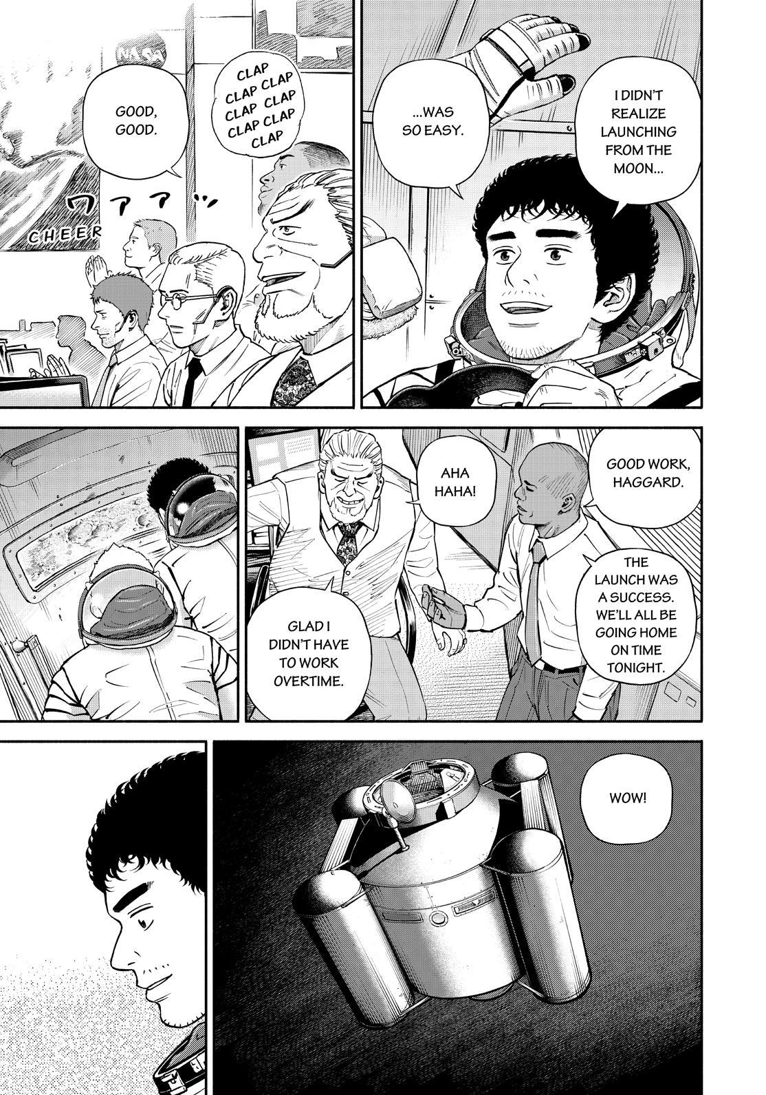 Uchuu Kyoudai Chapter 393 page 17 - Chapter 393