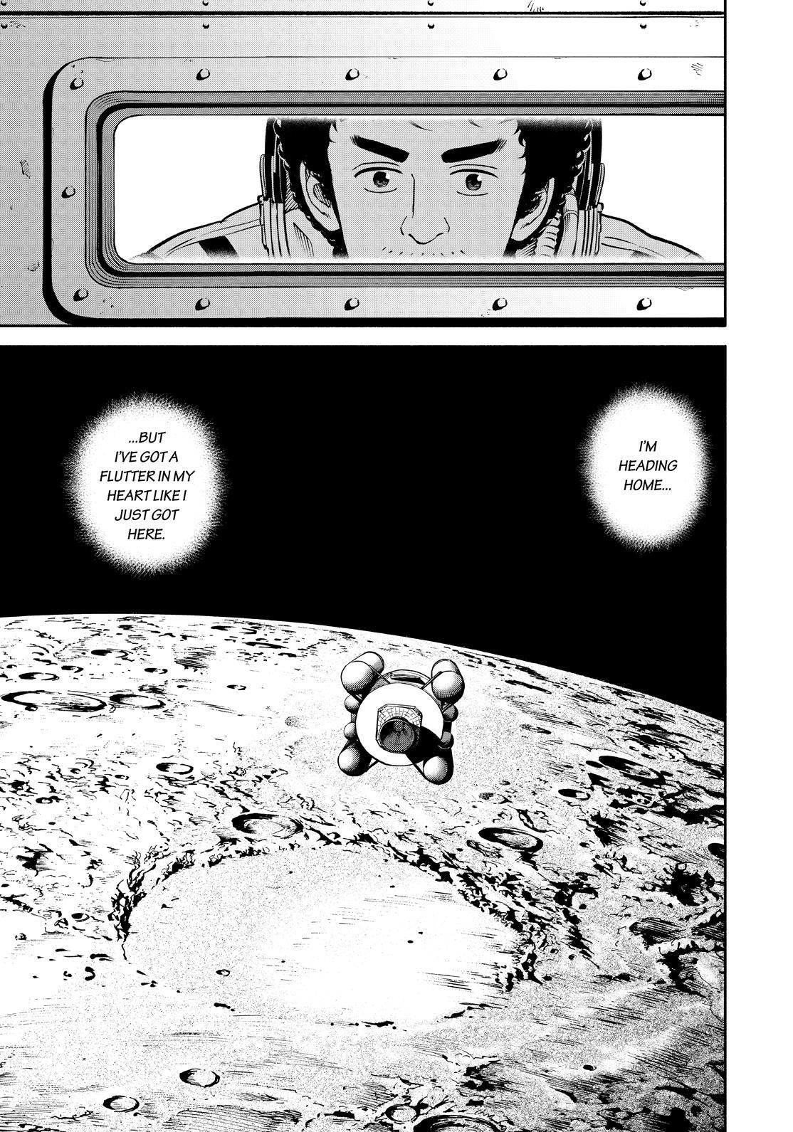 Uchuu Kyoudai Chapter 393 page 19 - Chapter 393