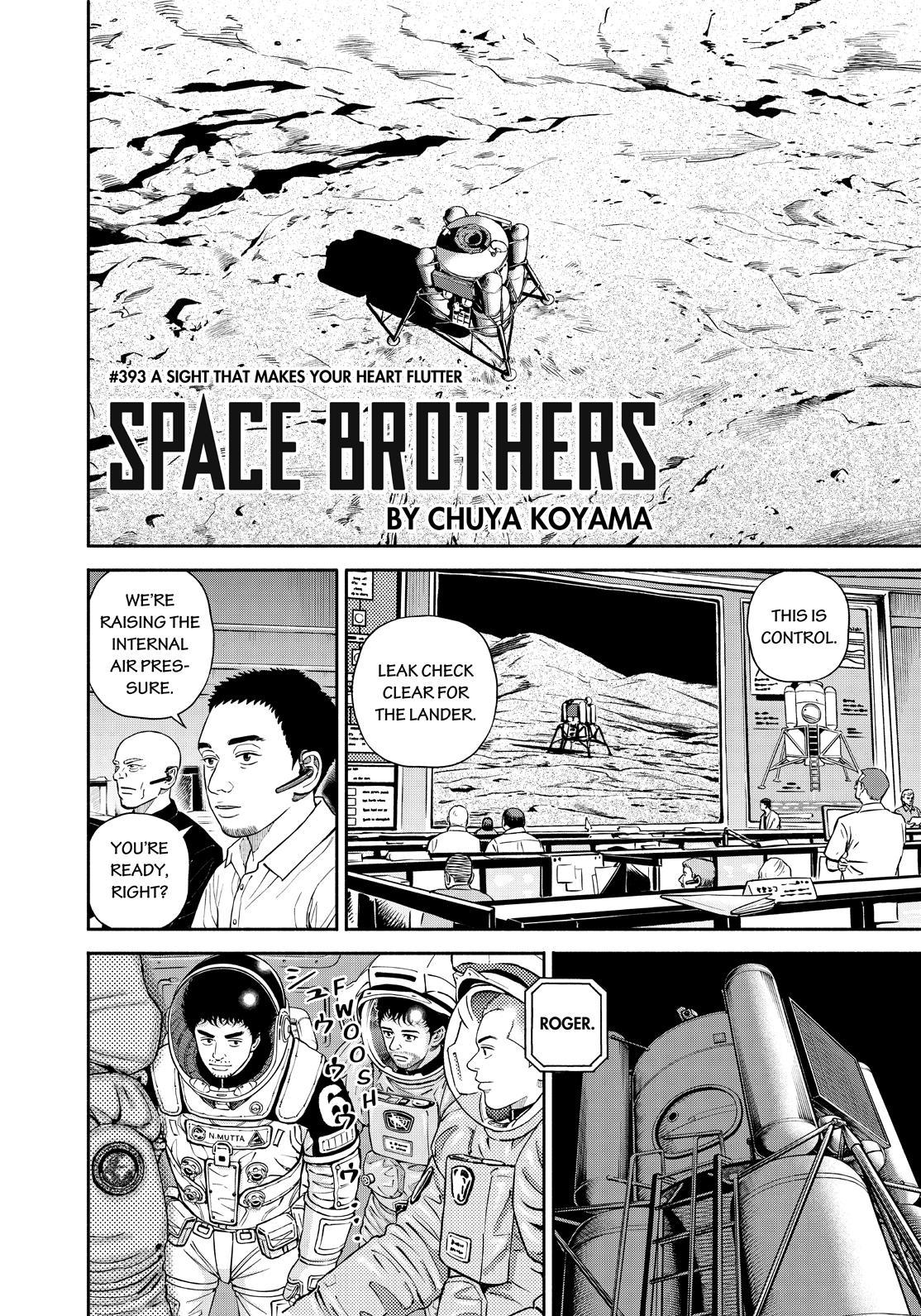 Uchuu Kyoudai Chapter 393 page 2 - Chapter 393