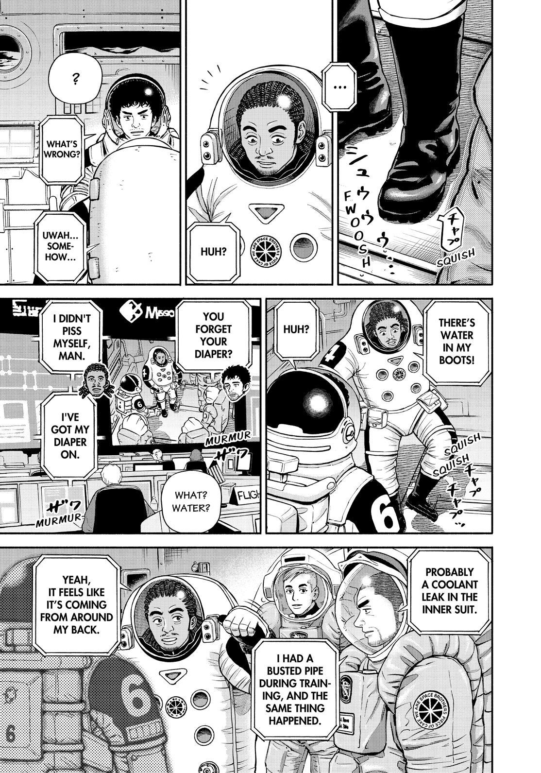 Uchuu Kyoudai Chapter 393 page 3 - Chapter 393