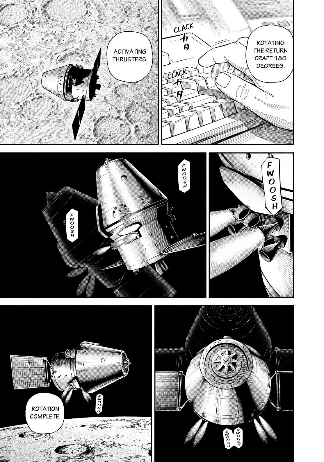 Uchuu Kyoudai Chapter 395 page 3 - Chapter 395