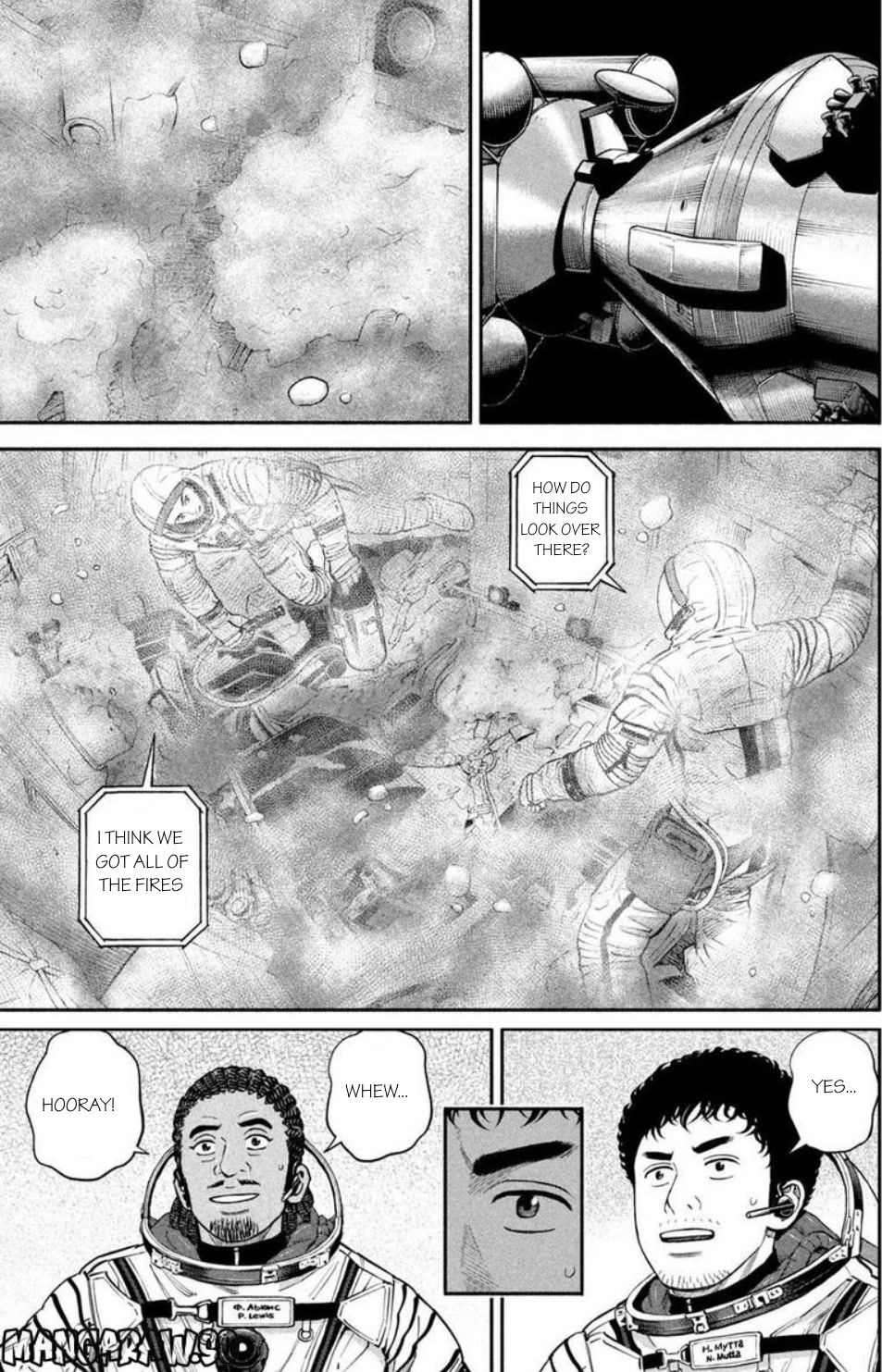 Uchuu Kyoudai Chapter 396 page 14 - Chapter 396: Still Alive