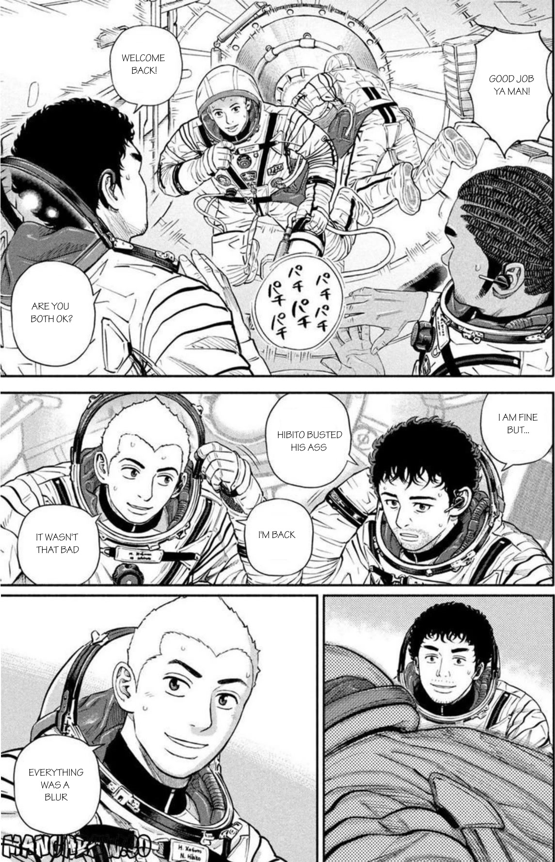Uchuu Kyoudai Chapter 396 page 16 - Chapter 396: Still Alive