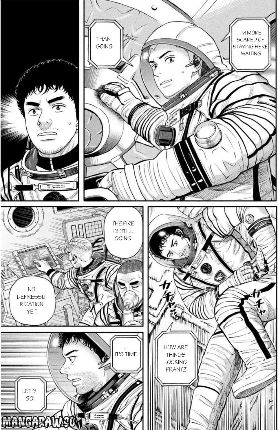Uchuu Kyoudai Chapter 396 page 6 - Chapter 396: Still Alive