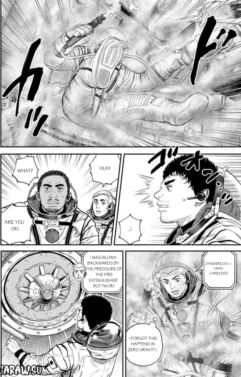 Uchuu Kyoudai Chapter 396 page 9 - Chapter 396: Still Alive