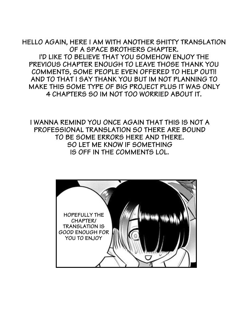 Uchuu Kyoudai Chapter 397 page 1 - Chapter 397: We are counting on you, Orel