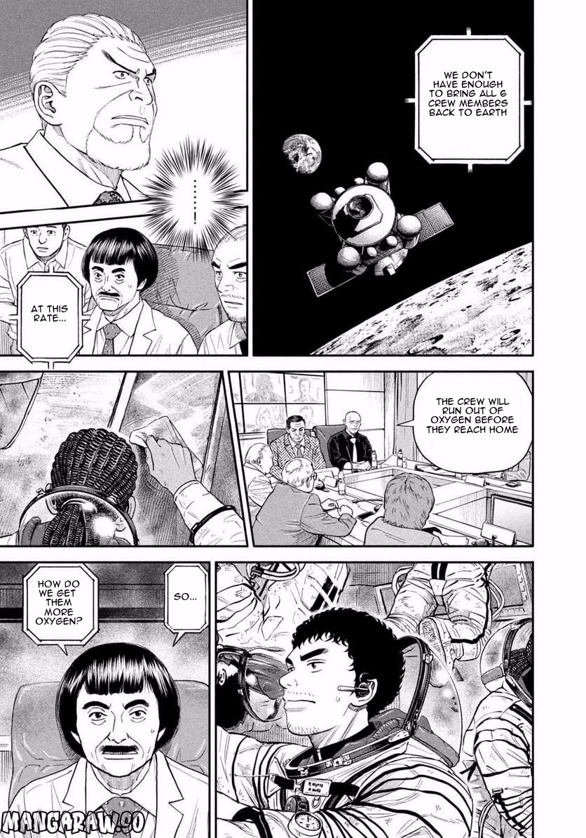 Uchuu Kyoudai Chapter 397 page 18 - Chapter 397: We are counting on you, Orel