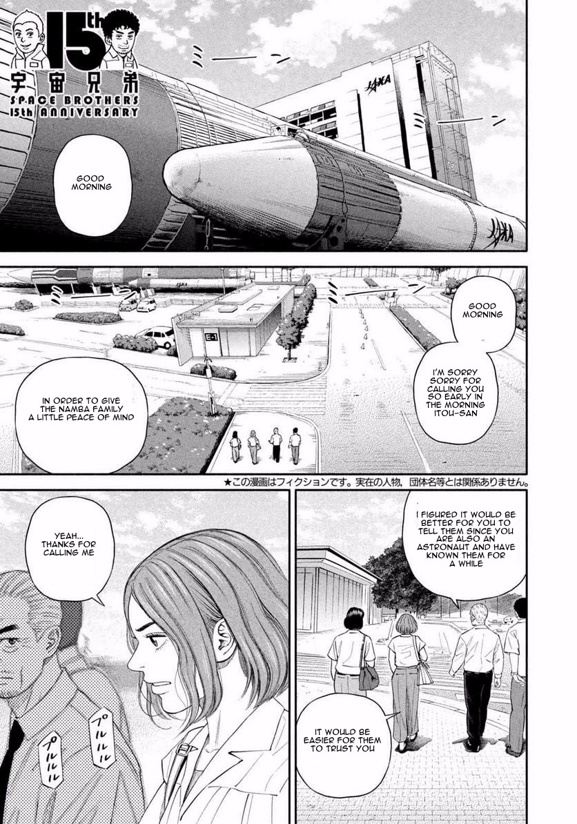 Uchuu Kyoudai Chapter 399 page 2 - Chapter 399: Tell Them