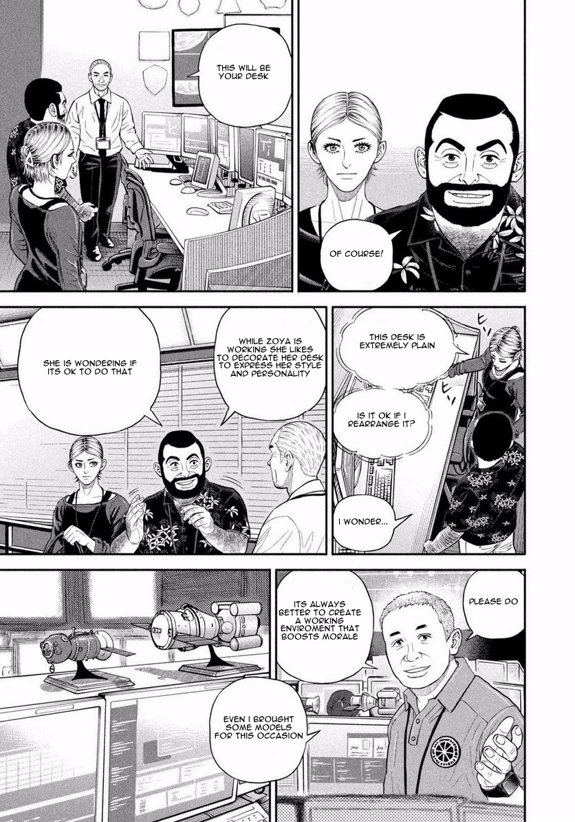 Uchuu Kyoudai Chapter 402 page 11 - Chapter 402: Farewell Greeting