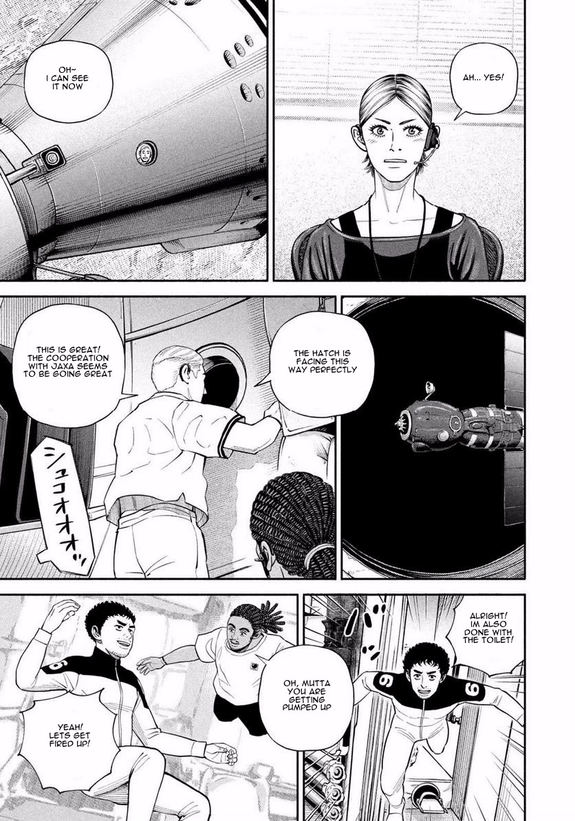 Uchuu Kyoudai Chapter 402 page 17 - Chapter 402: Farewell Greeting