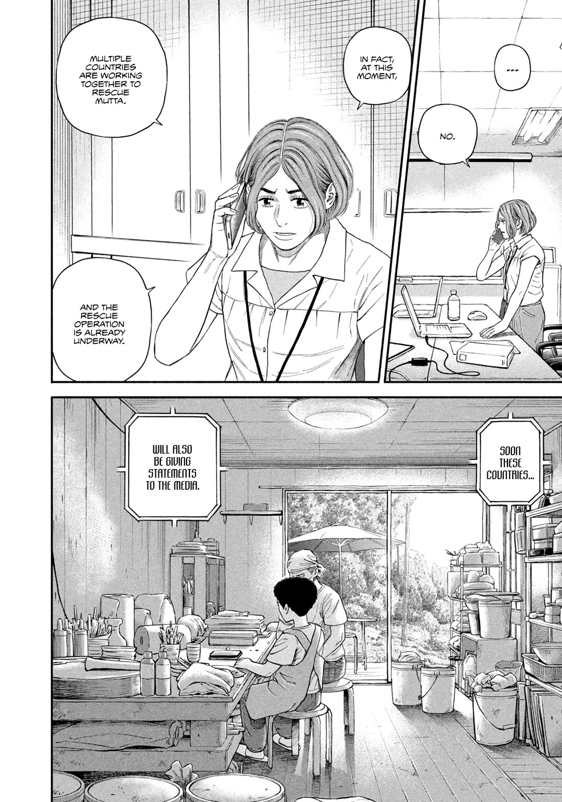 Uchuu Kyoudai Chapter 411 page 10 - Chapter 411: All One Can Do Is Hope