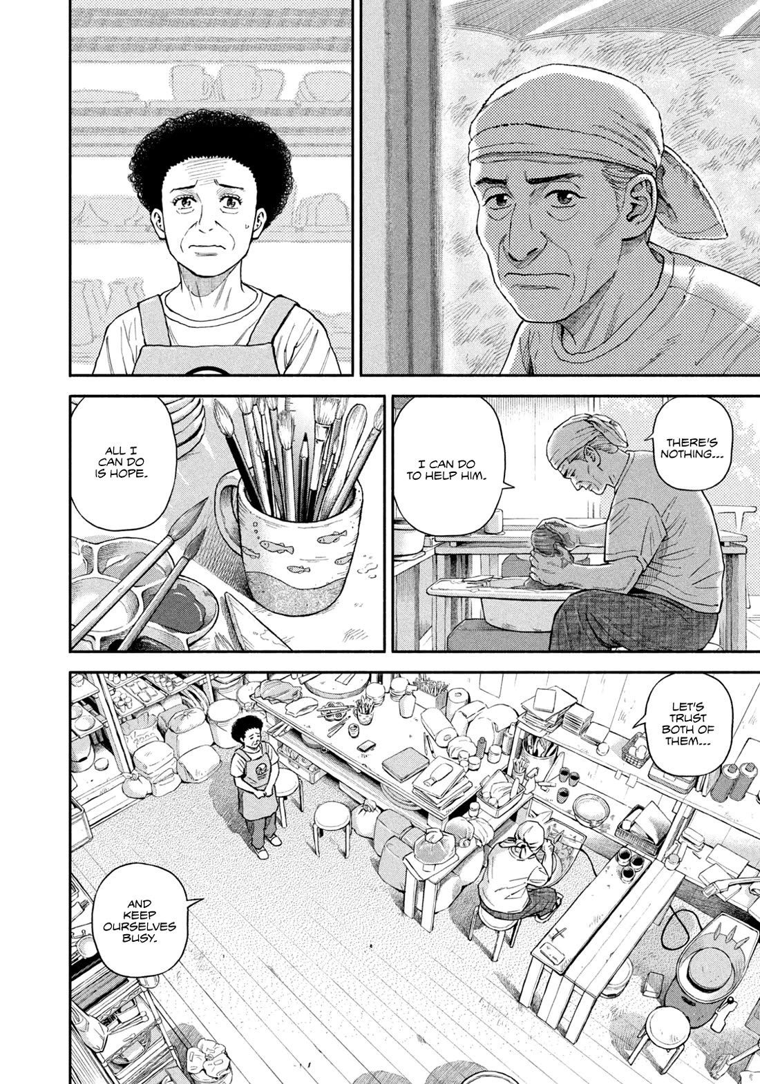 Uchuu Kyoudai Chapter 411 page 12 - Chapter 411: All One Can Do Is Hope