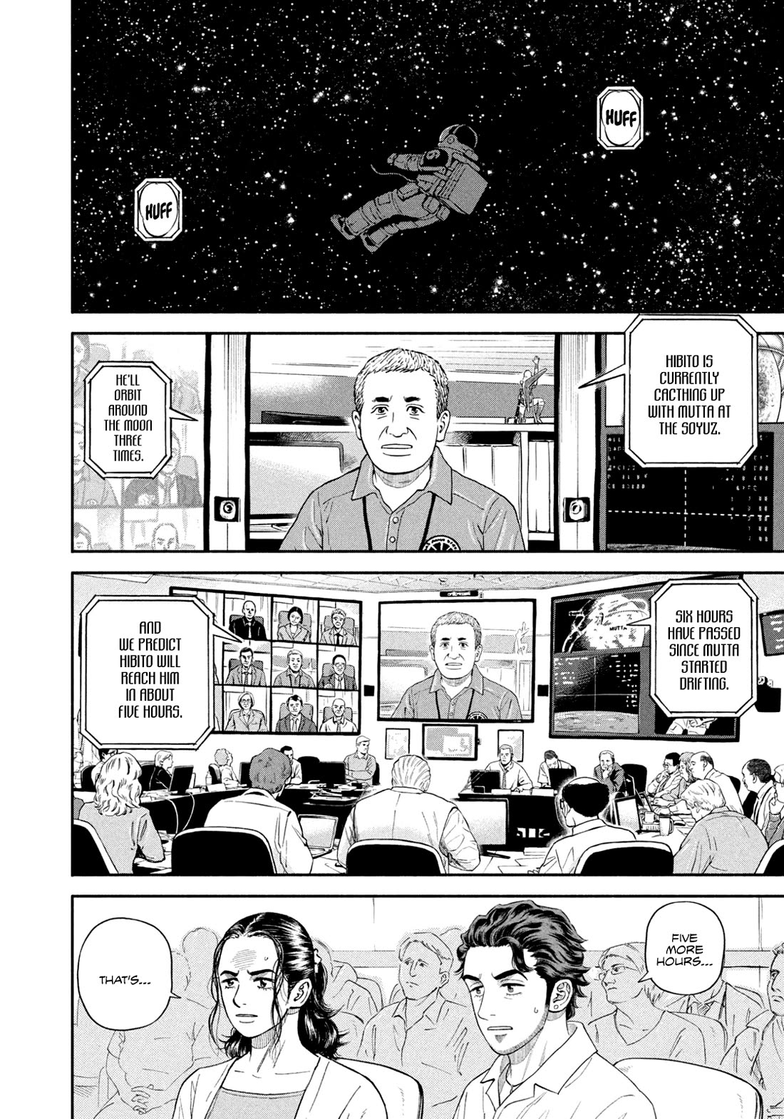Uchuu Kyoudai Chapter 411 page 14 - Chapter 411: All One Can Do Is Hope
