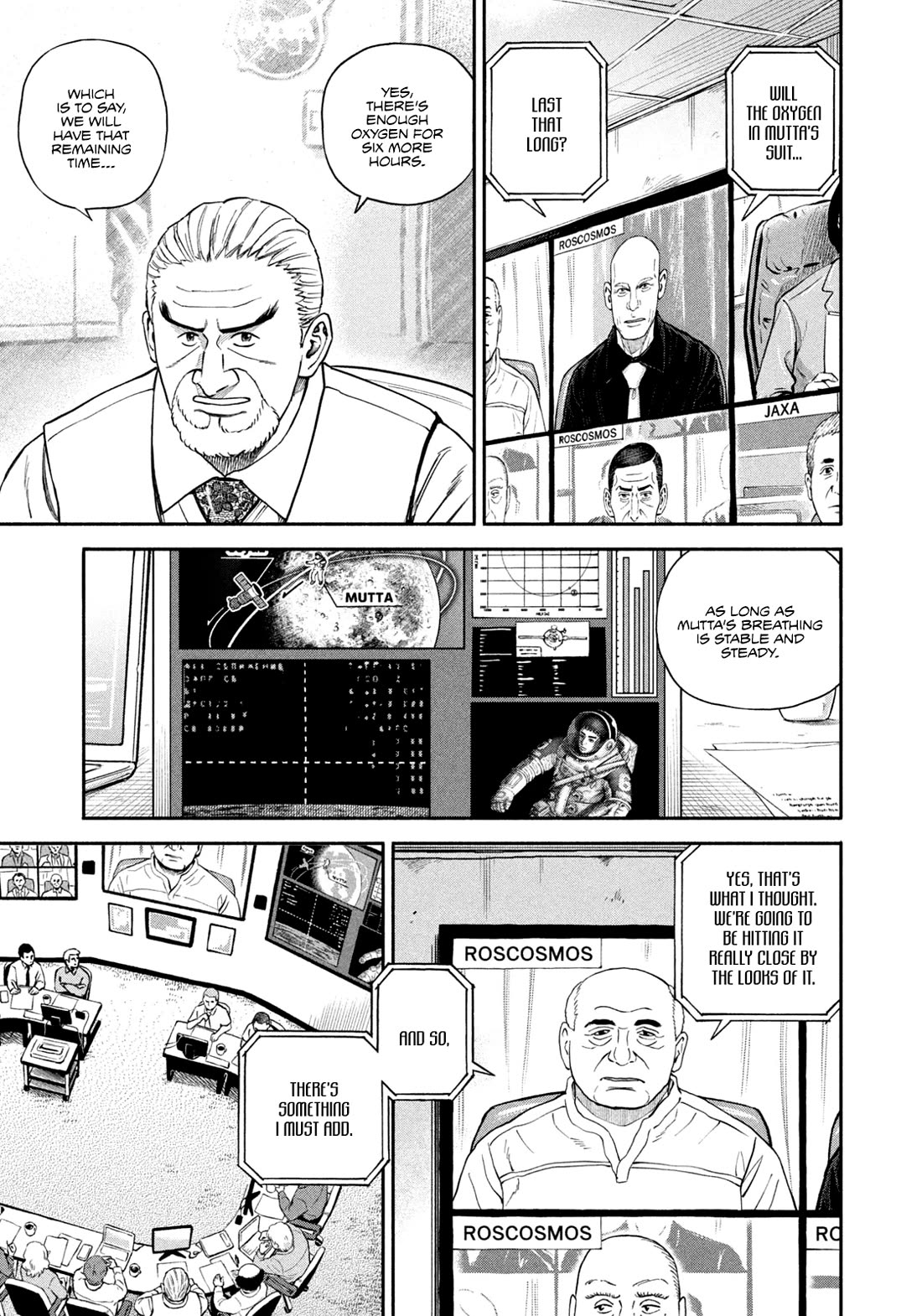 Uchuu Kyoudai Chapter 411 page 15 - Chapter 411: All One Can Do Is Hope