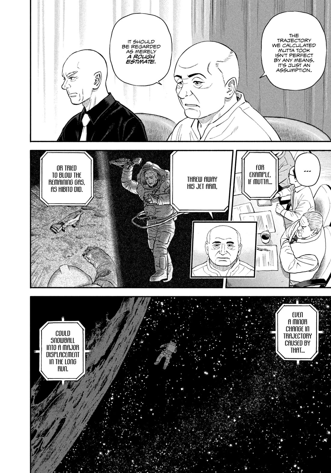 Uchuu Kyoudai Chapter 411 page 16 - Chapter 411: All One Can Do Is Hope