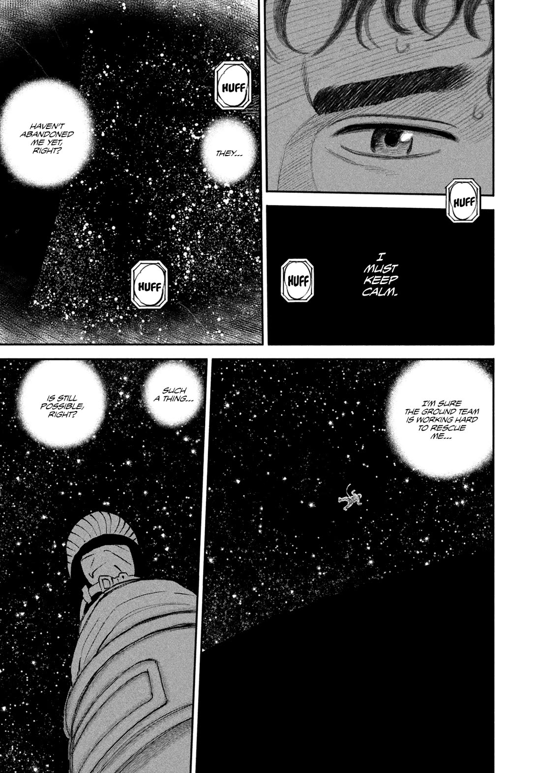 Uchuu Kyoudai Chapter 411 page 19 - Chapter 411: All One Can Do Is Hope