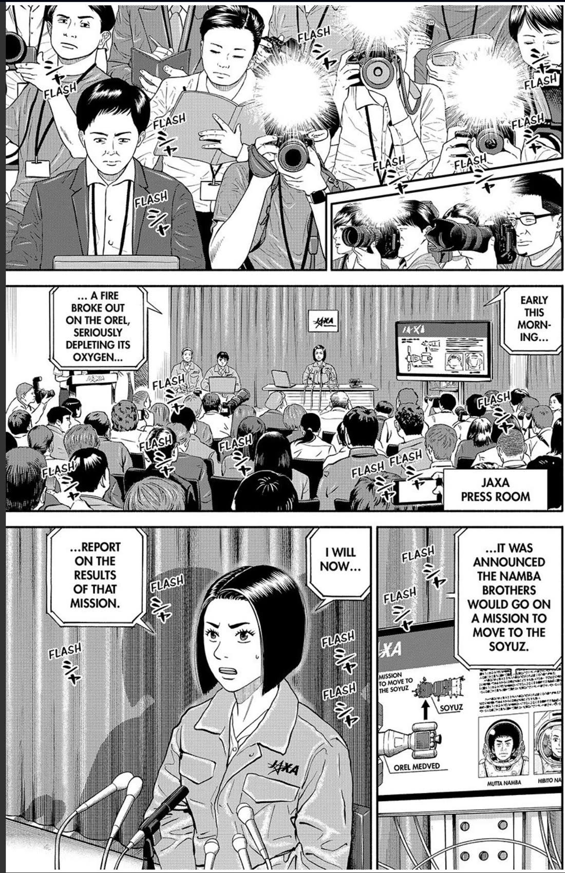 Uchuu Kyoudai Chapter 412 page 1 - Chapter 412
