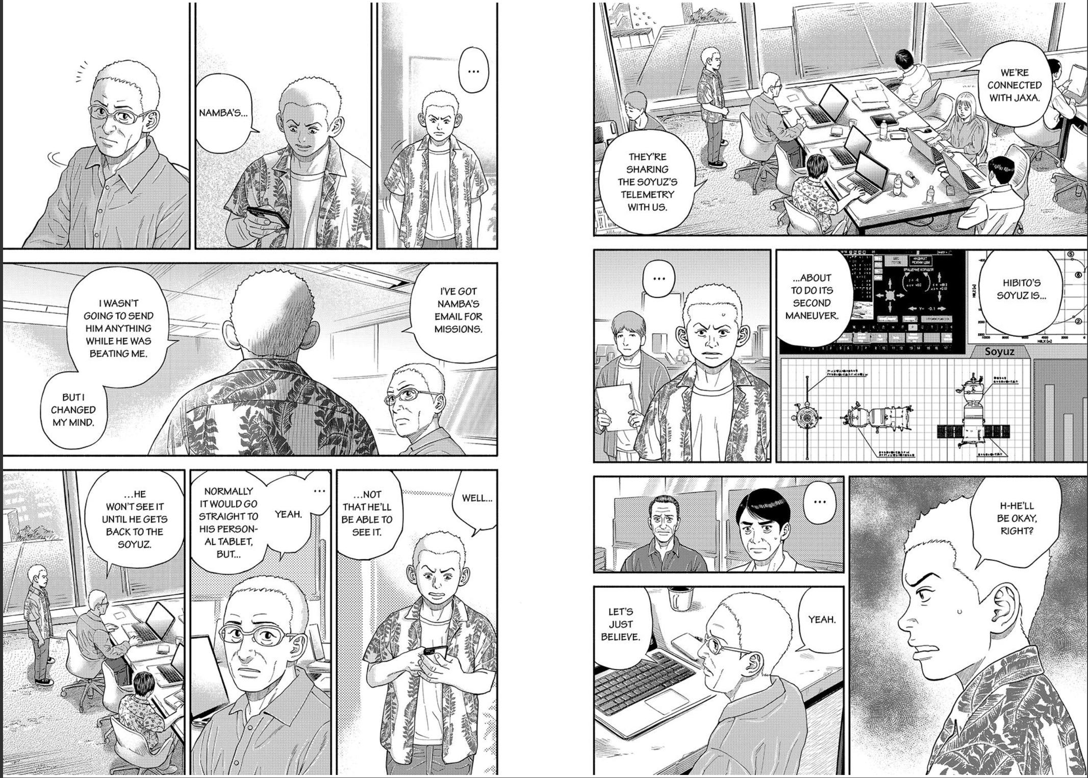 Uchuu Kyoudai Chapter 412 page 6 - Chapter 412