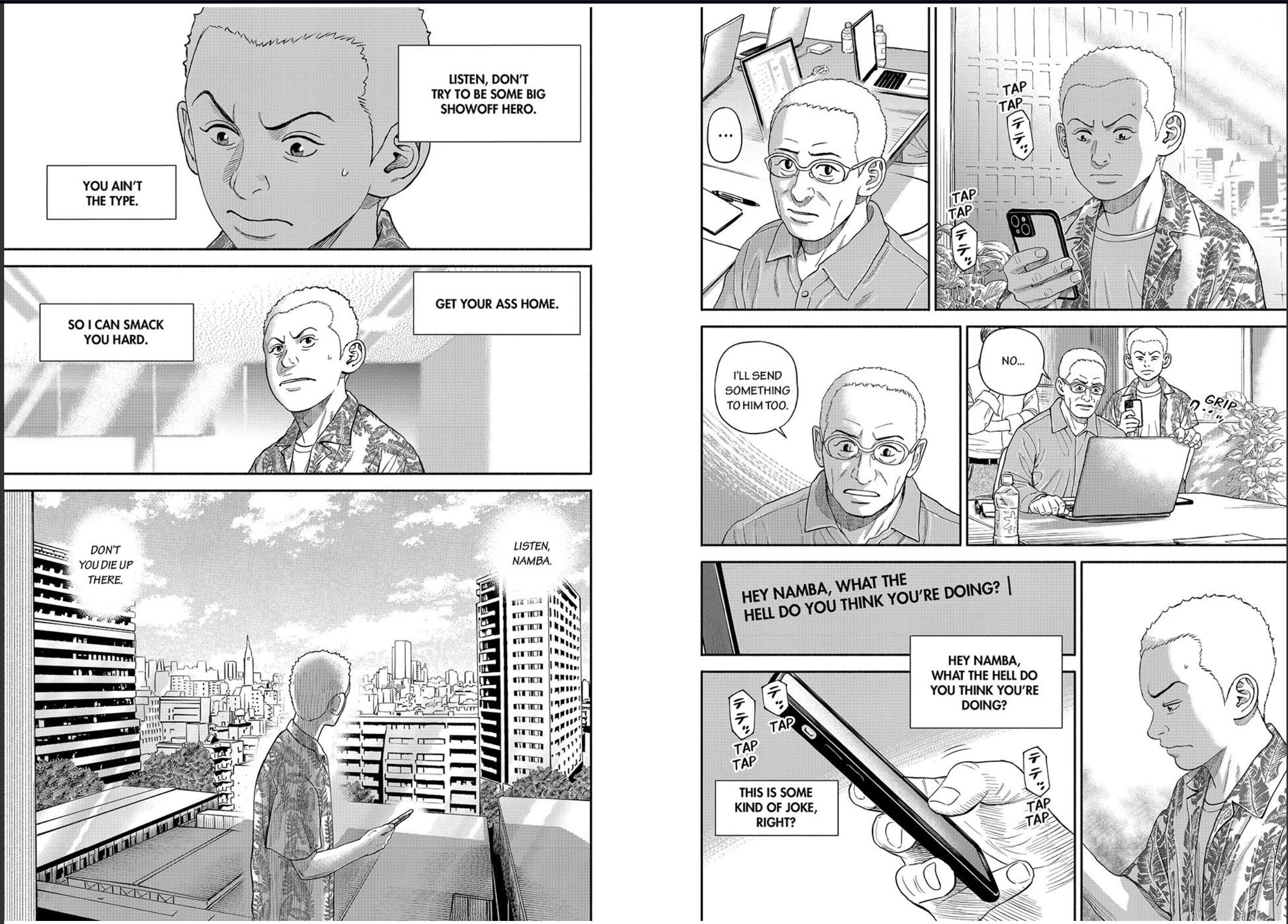 Uchuu Kyoudai Chapter 412 page 7 - Chapter 412