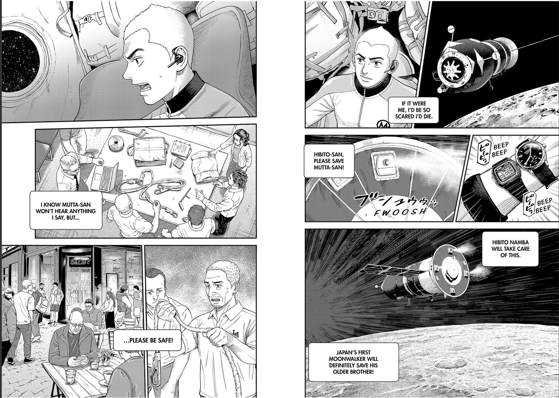 Uchuu Kyoudai Chapter 412 page 9 - Chapter 412