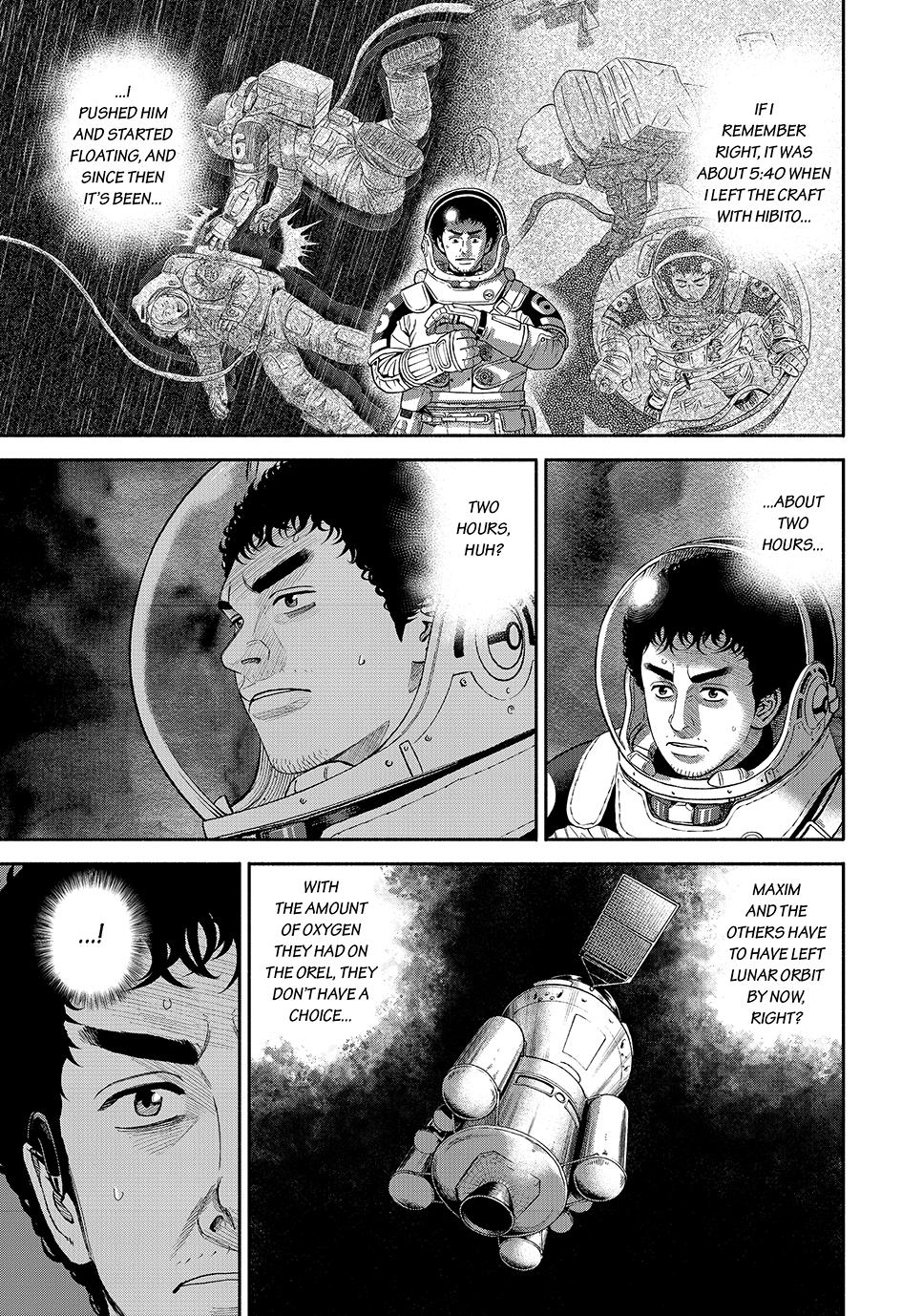 Uchuu Kyoudai Chapter 413 page 13 - Chapter 413