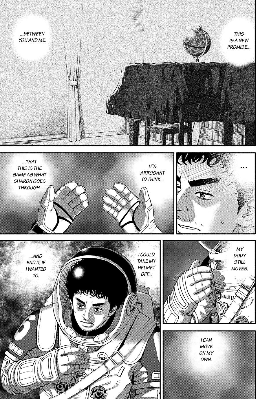 Uchuu Kyoudai Chapter 413 page 21 - Chapter 413