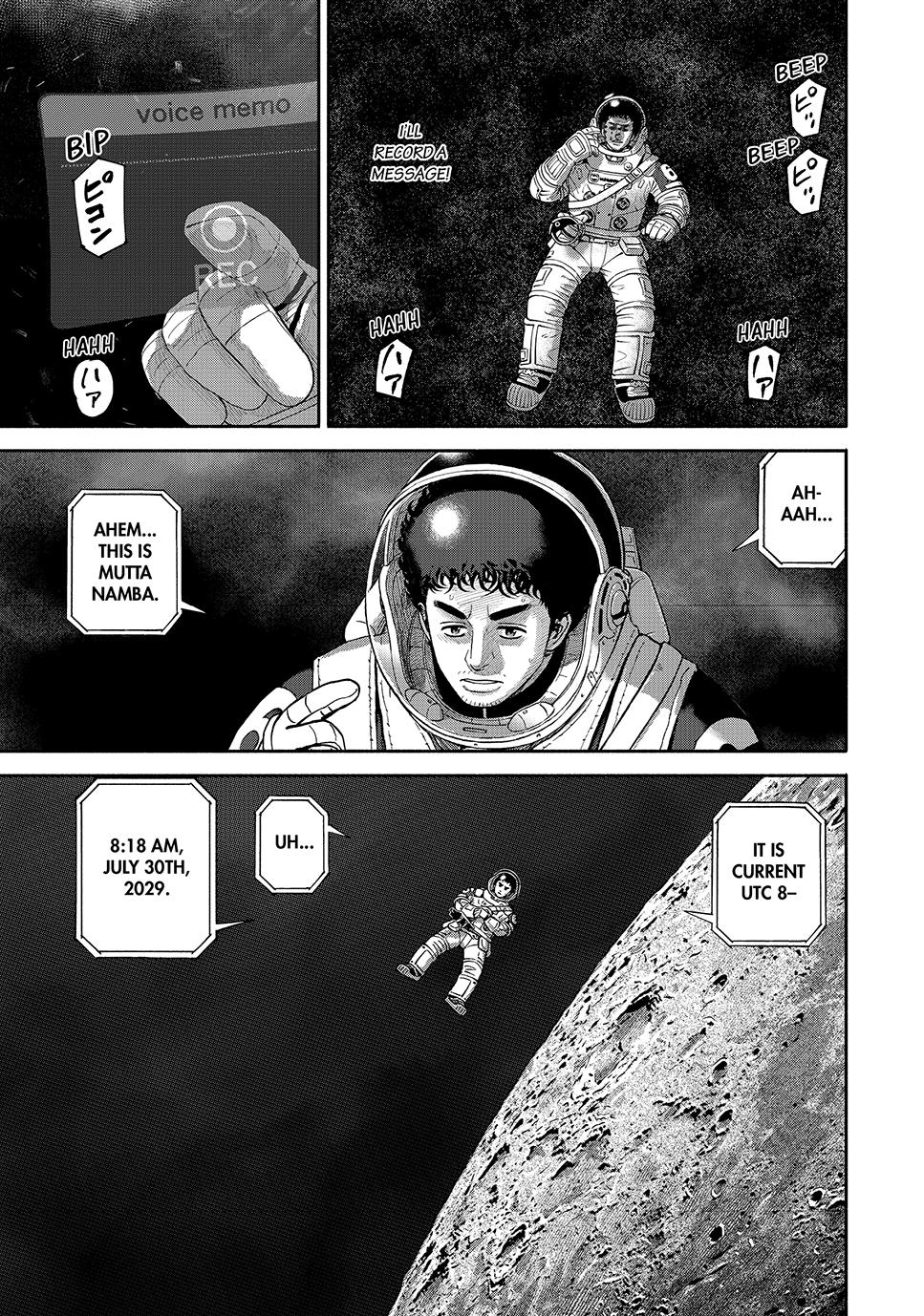 Uchuu Kyoudai Chapter 414 page 13 - Chapter 414