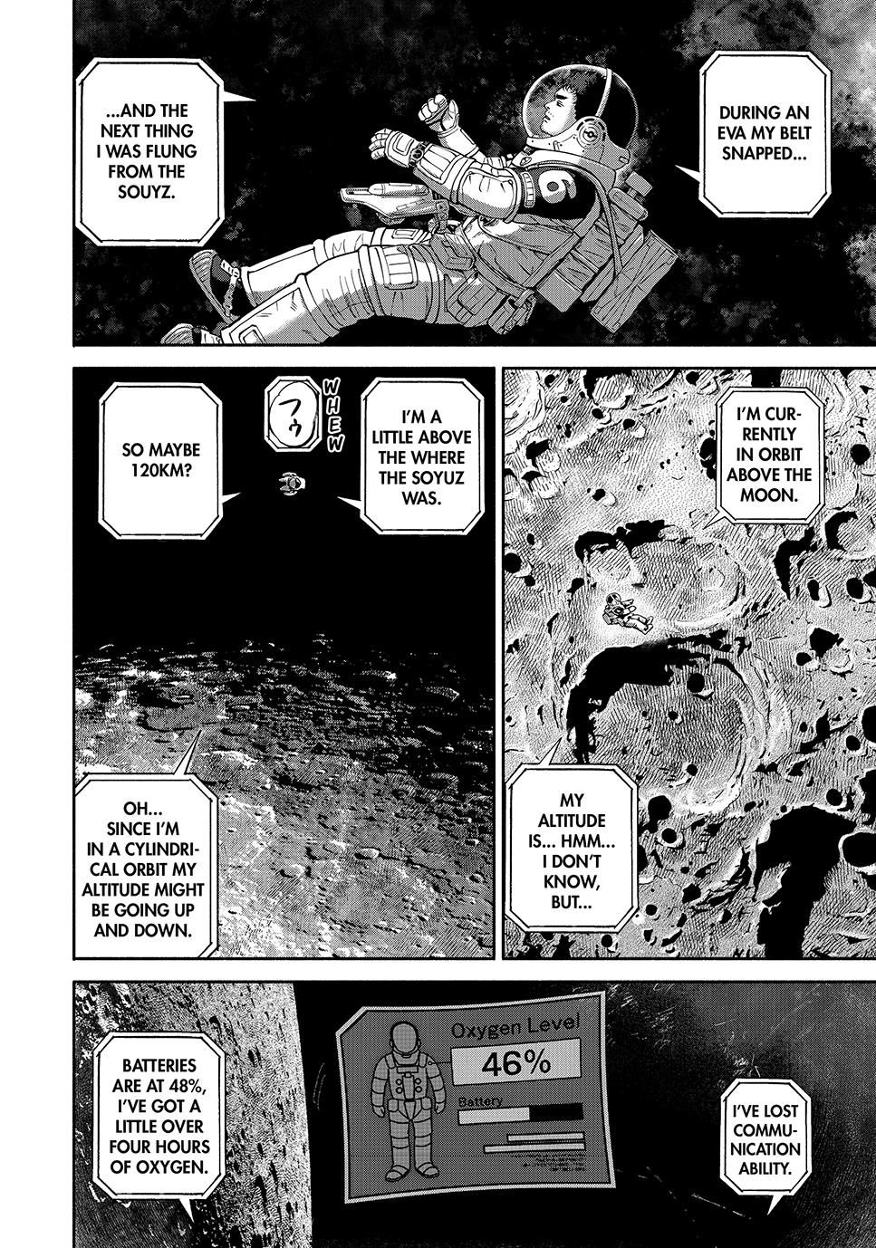 Uchuu Kyoudai Chapter 414 page 14 - Chapter 414