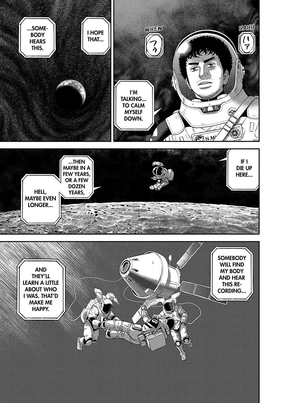 Uchuu Kyoudai Chapter 414 page 15 - Chapter 414