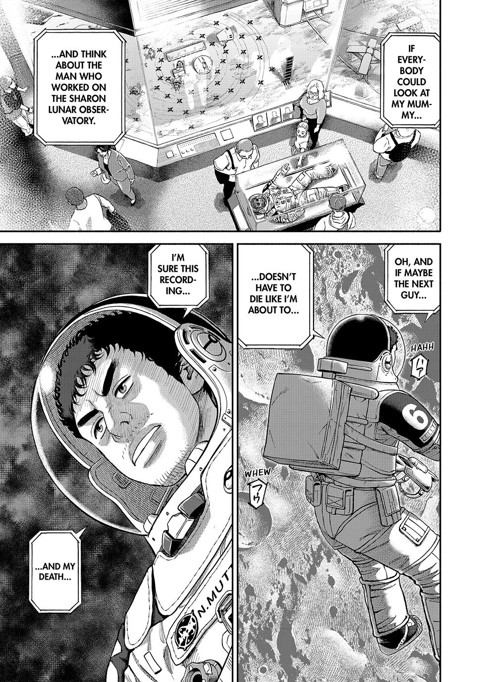 Uchuu Kyoudai Chapter 414 page 17 - Chapter 414
