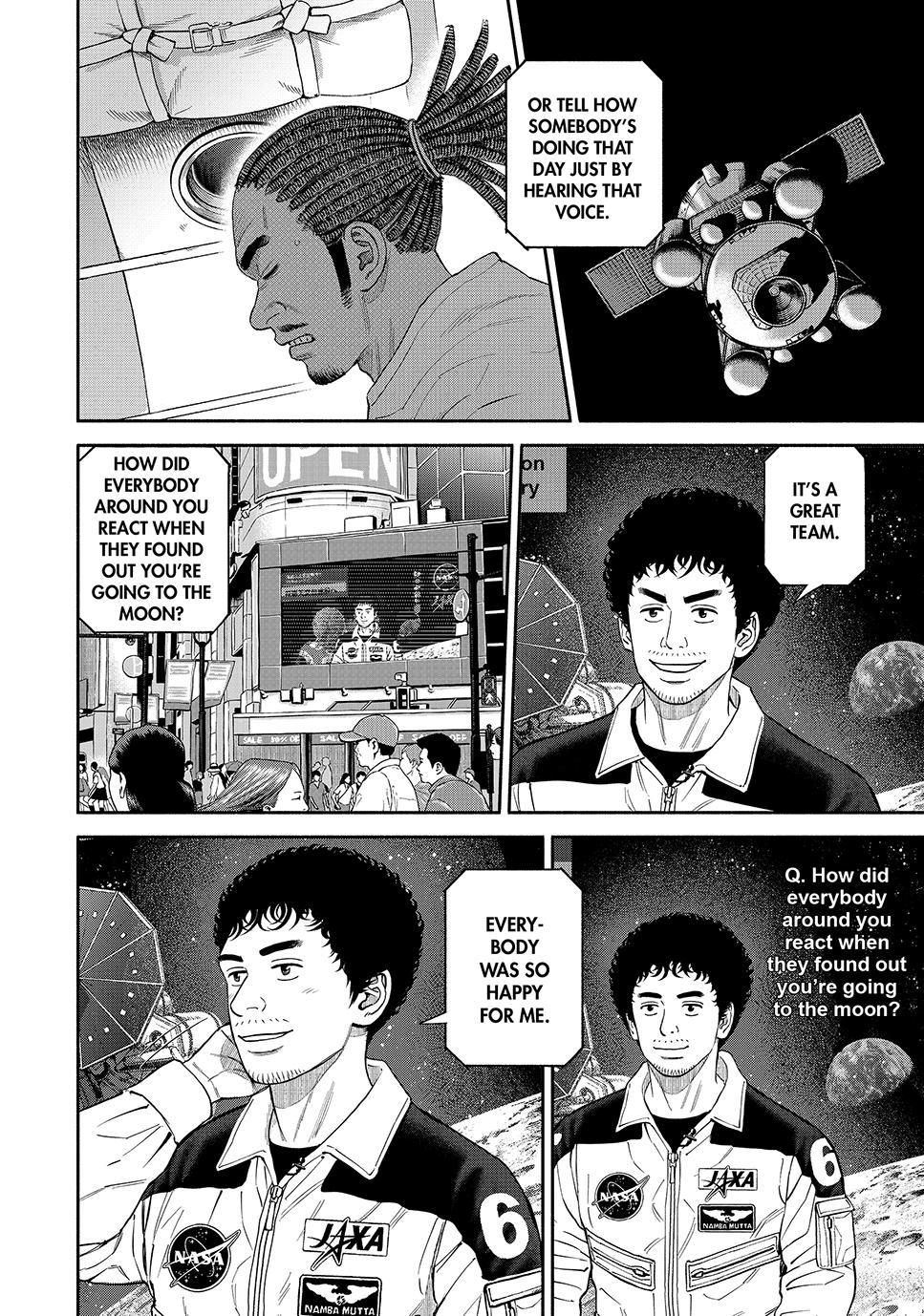 Uchuu Kyoudai Chapter 415 page 14 - Chapter 415
