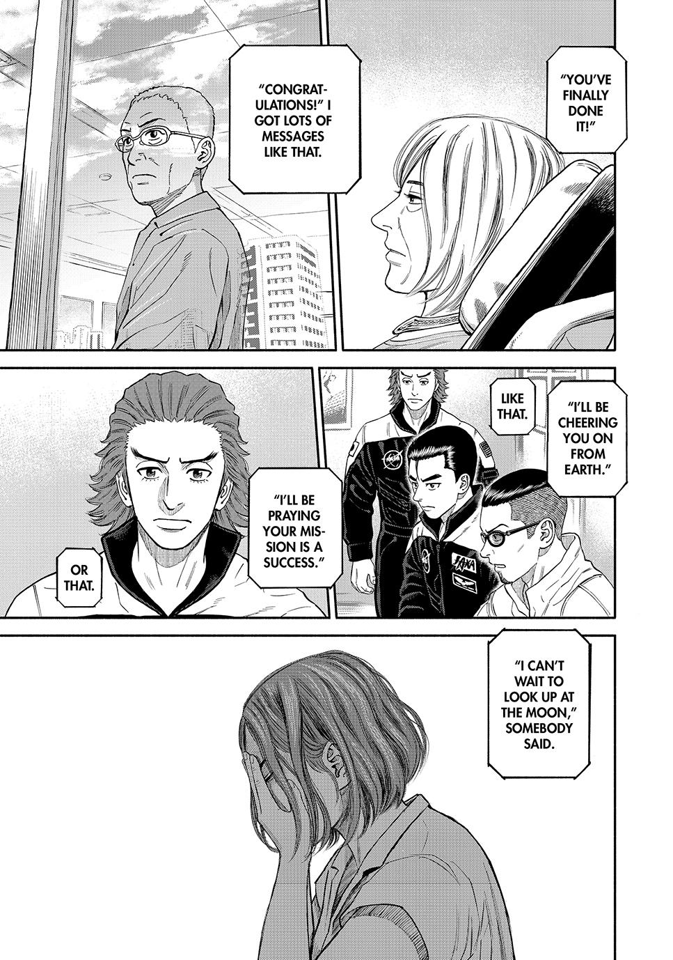 Uchuu Kyoudai Chapter 415 page 15 - Chapter 415