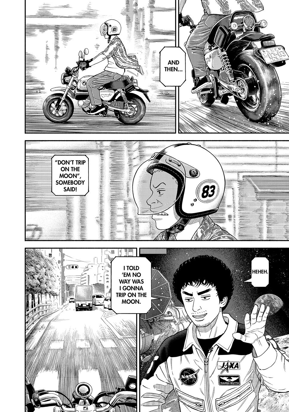Uchuu Kyoudai Chapter 415 page 16 - Chapter 415