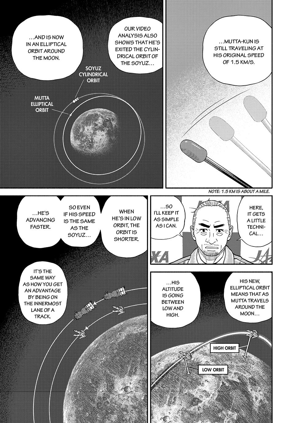 Uchuu Kyoudai Chapter 415 page 5 - Chapter 415