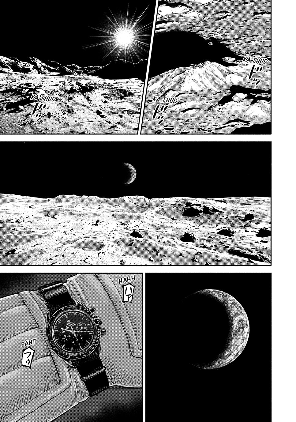 Uchuu Kyoudai Chapter 416 page 12 - Chapter 416