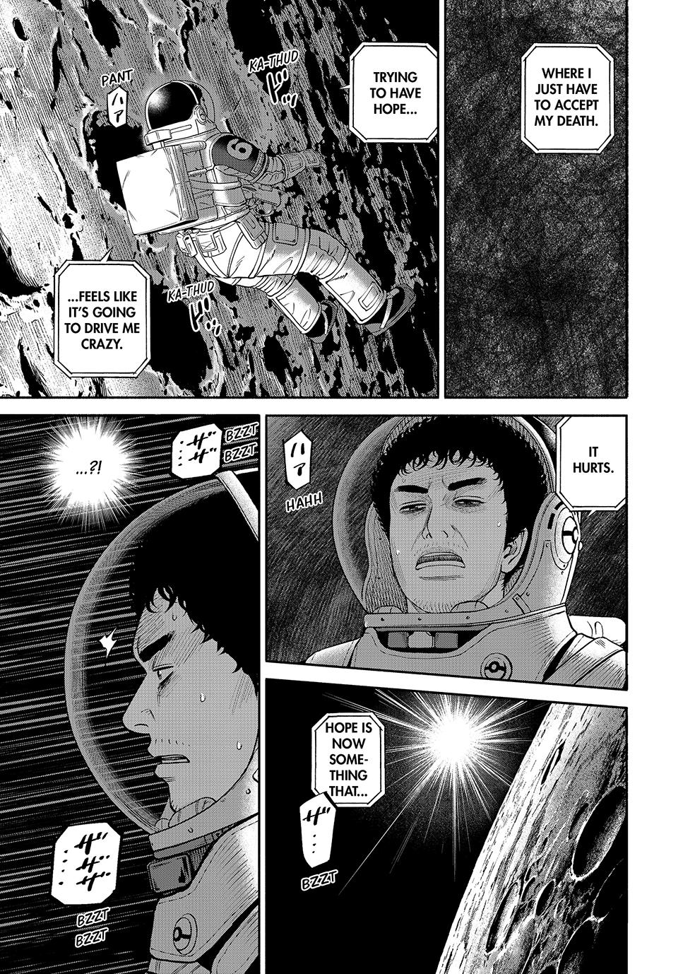 Uchuu Kyoudai Chapter 416 page 16 - Chapter 416