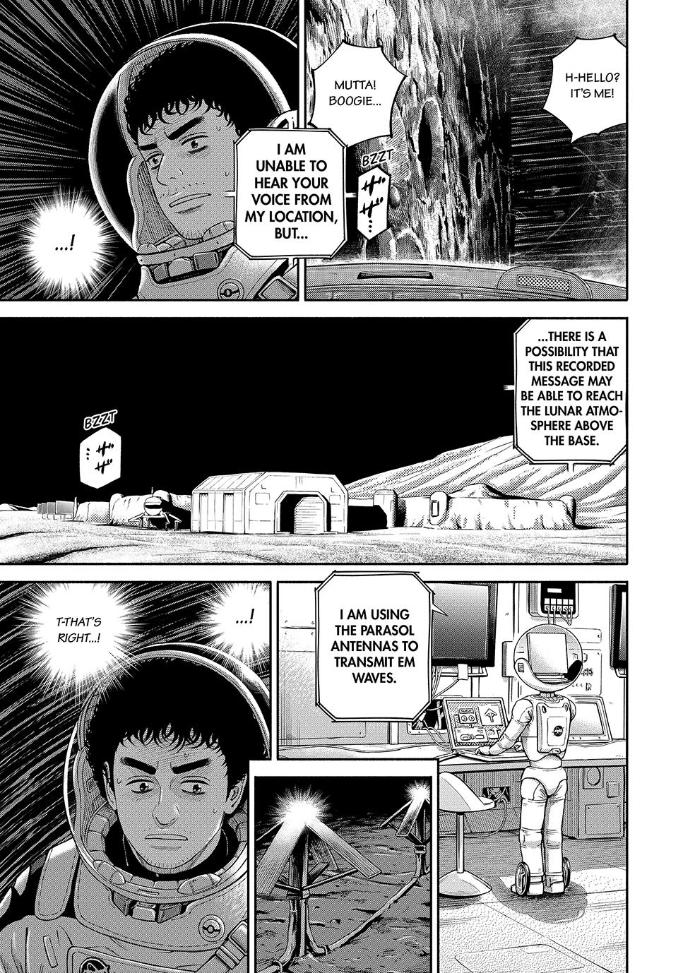 Uchuu Kyoudai Chapter 416 page 18 - Chapter 416