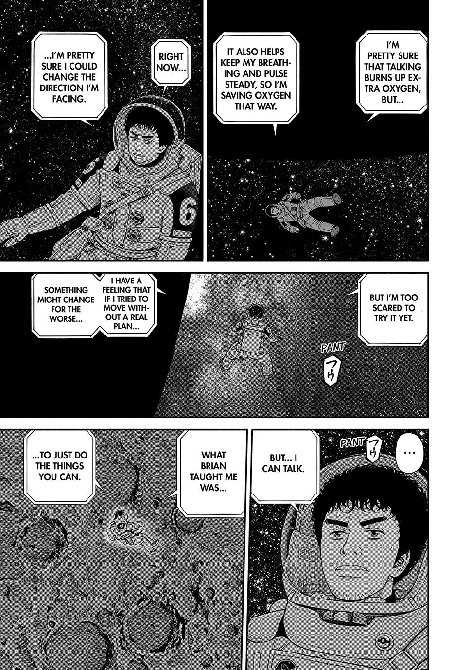 Uchuu Kyoudai Chapter 416 page 3 - Chapter 416