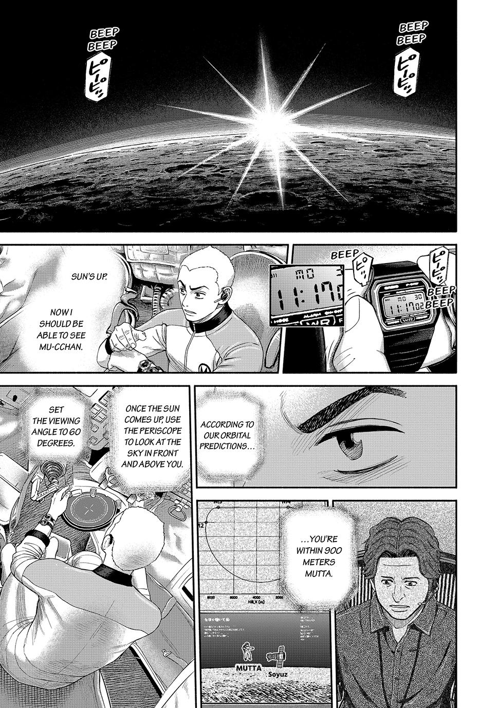 Uchuu Kyoudai Chapter 417 page 19 - Chapter 417