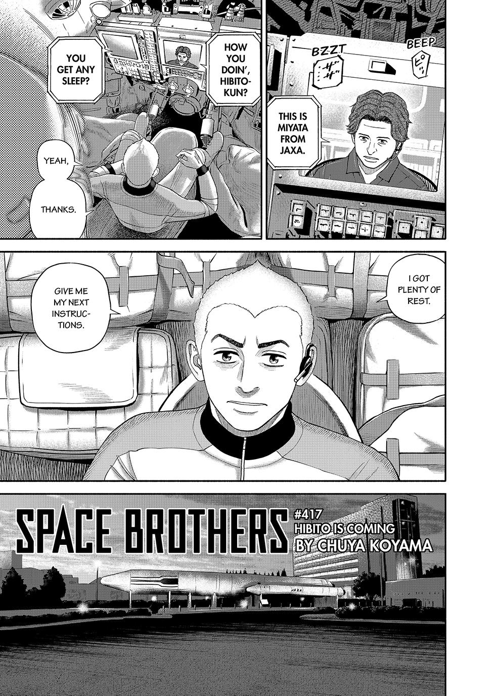 Uchuu Kyoudai Chapter 417 page 3 - Chapter 417