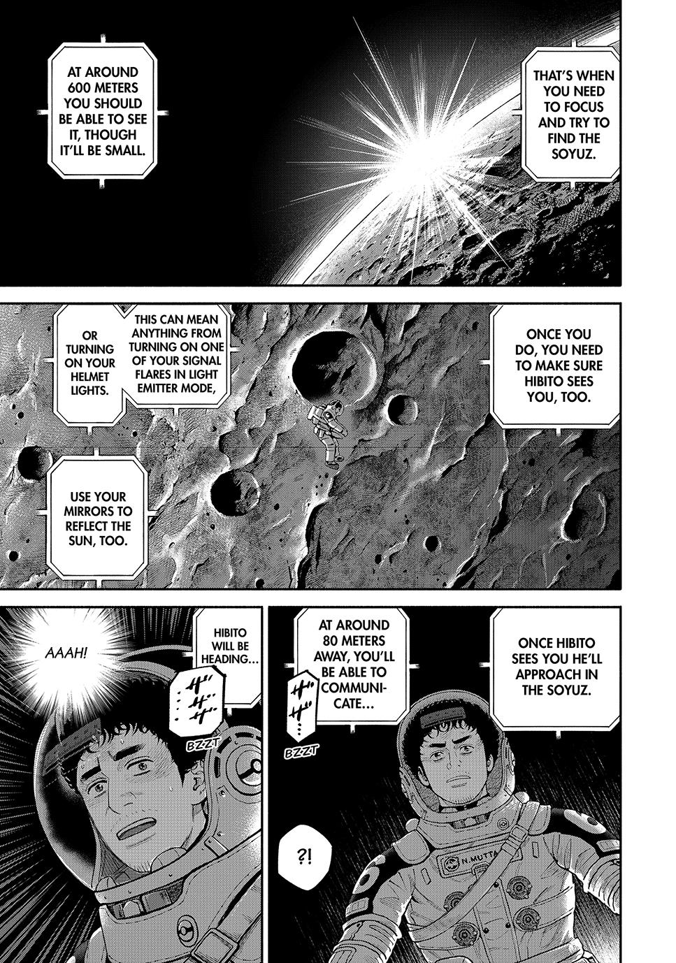 Uchuu Kyoudai Chapter 417 page 9 - Chapter 417