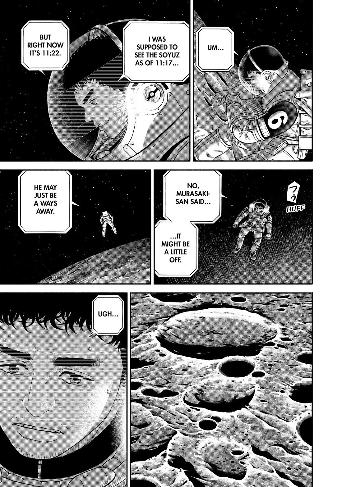 Uchuu Kyoudai Chapter 418 page 13 - Chapter 418
