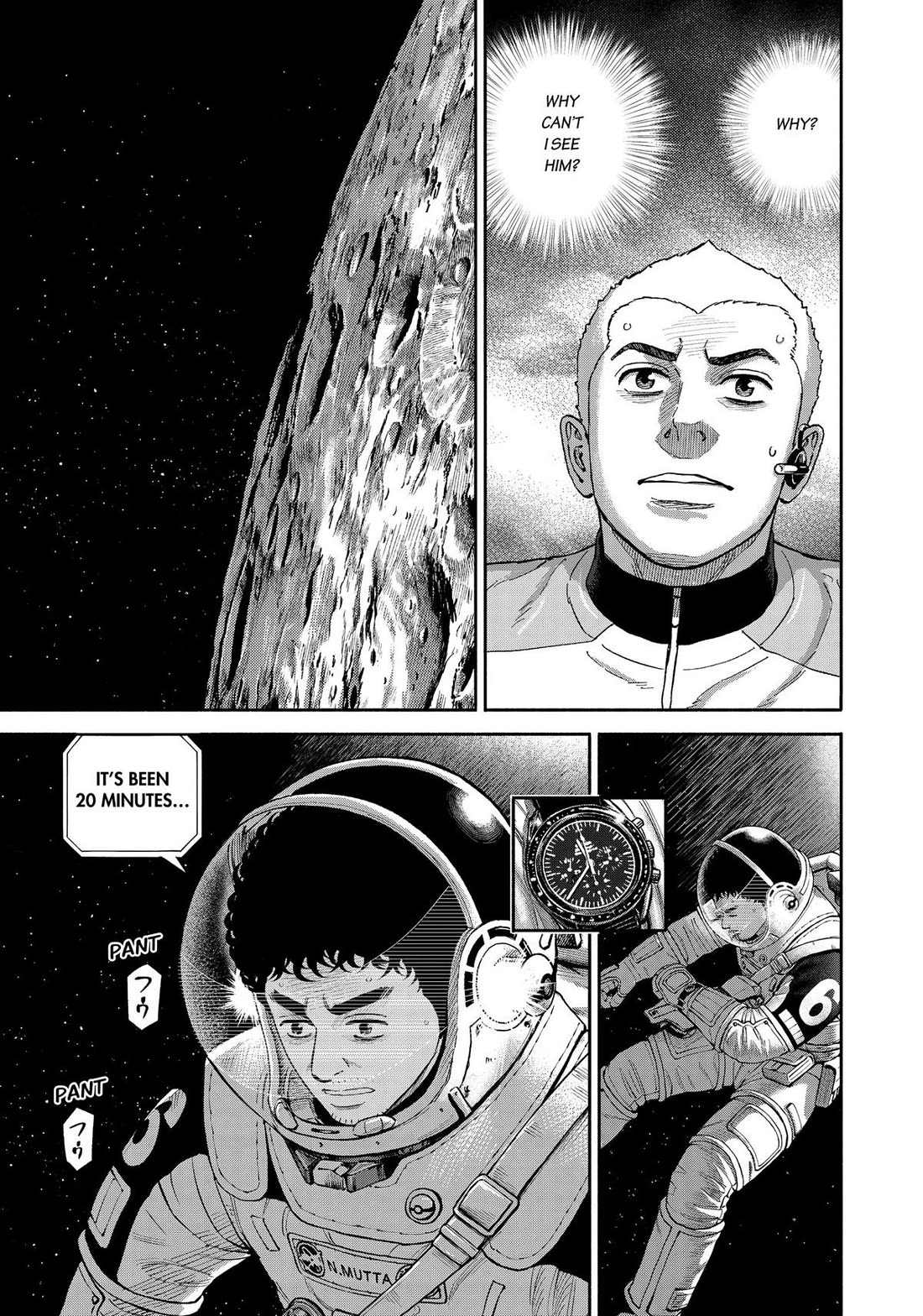 Uchuu Kyoudai Chapter 418 page 19 - Chapter 418