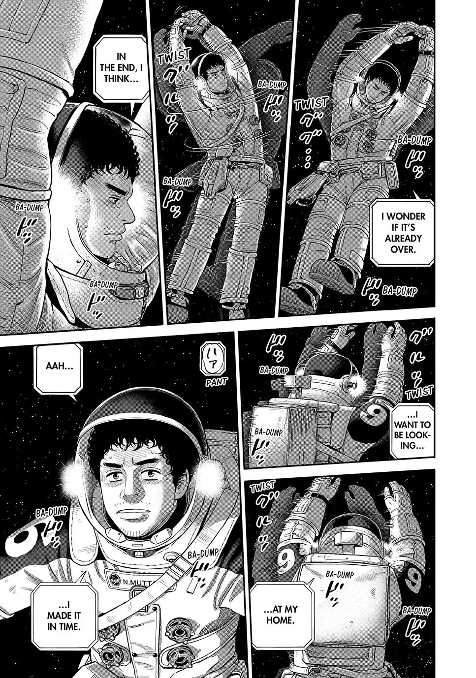 Uchuu Kyoudai Chapter 419 page 18 - Chapter 419