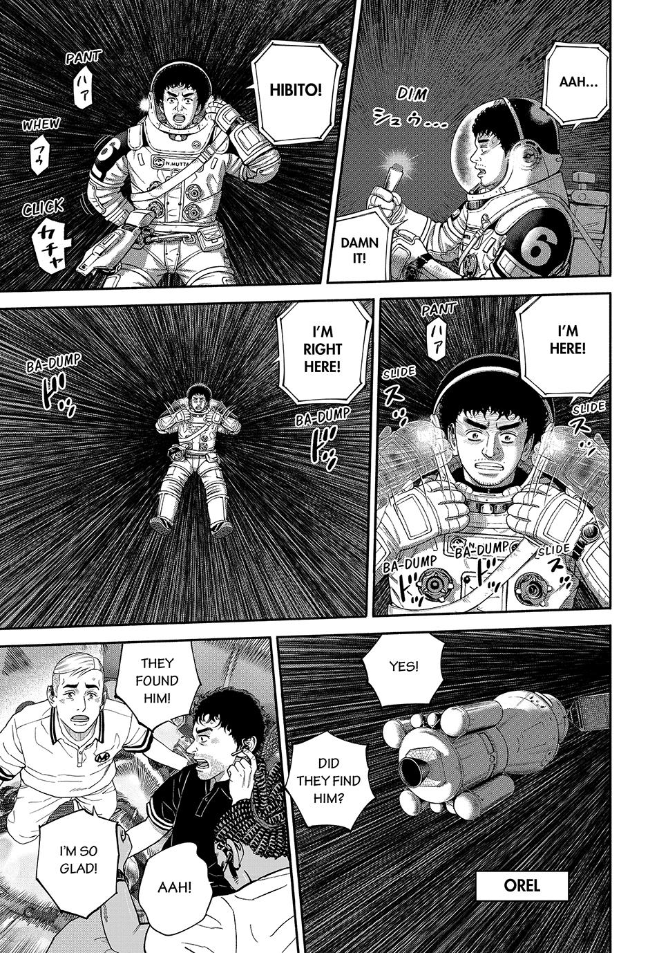 Uchuu Kyoudai Chapter 420 page 15 - Chapter 420