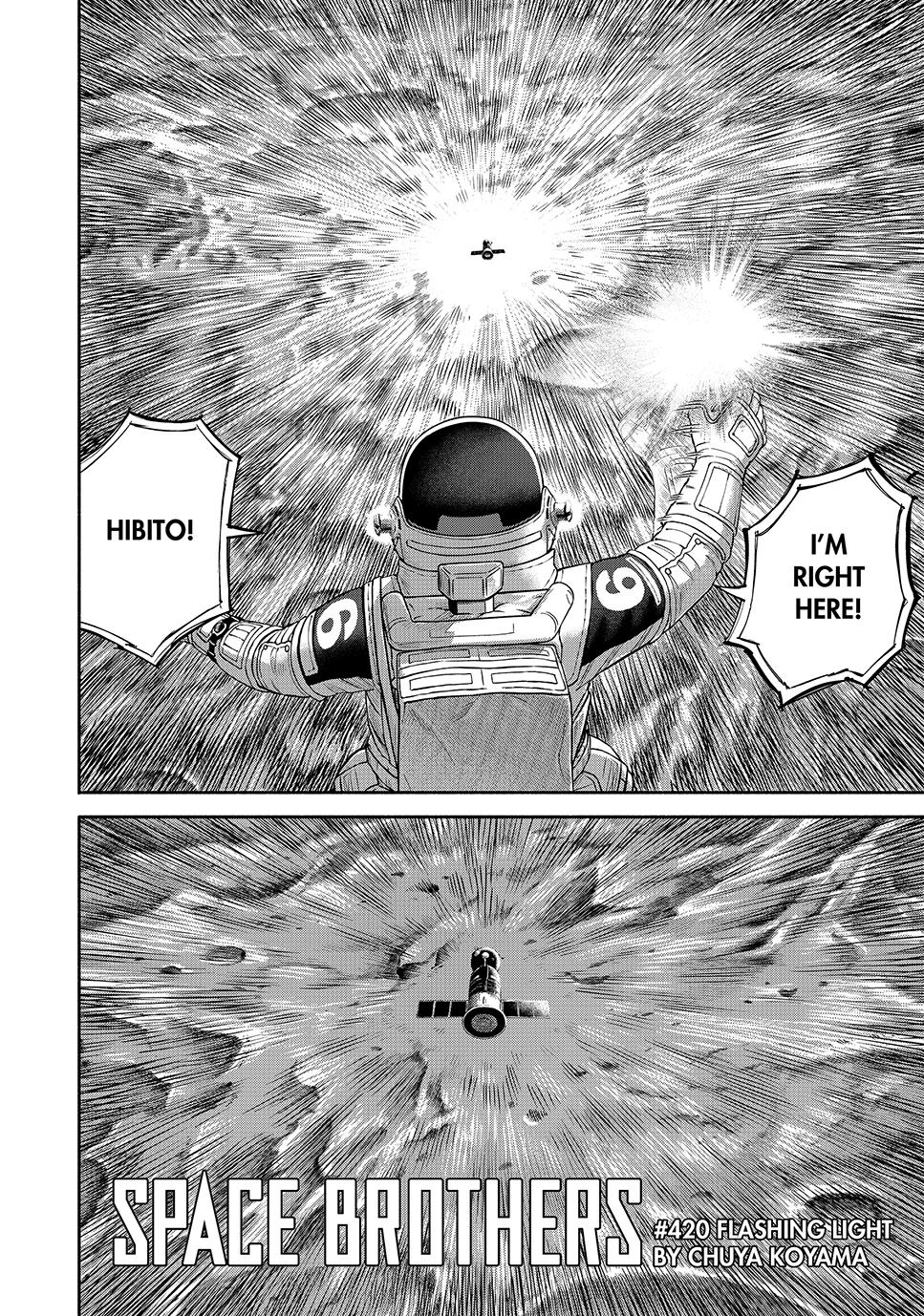Uchuu Kyoudai Chapter 420 page 4 - Chapter 420