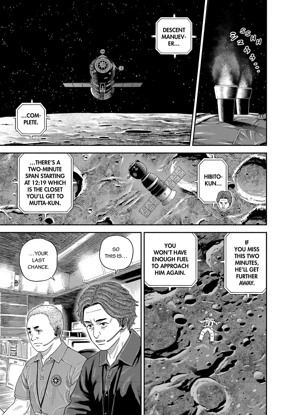 Uchuu Kyoudai Chapter 421 page 15 - Chapter 421