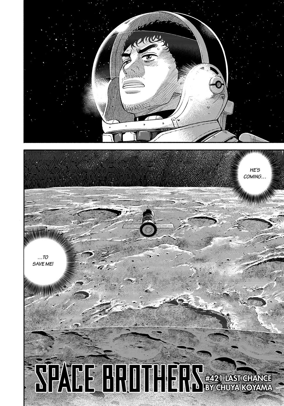 Uchuu Kyoudai Chapter 421 page 2 - Chapter 421