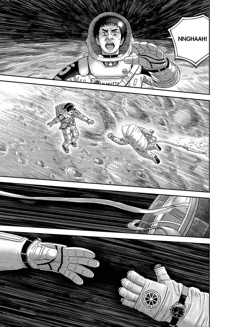 Uchuu Kyoudai Chapter 422 page 15 - Chapter 422