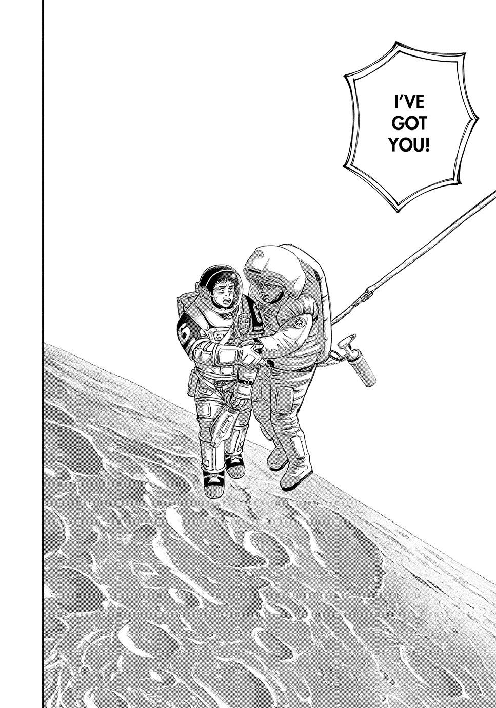 Uchuu Kyoudai Chapter 422 page 22 - Chapter 422
